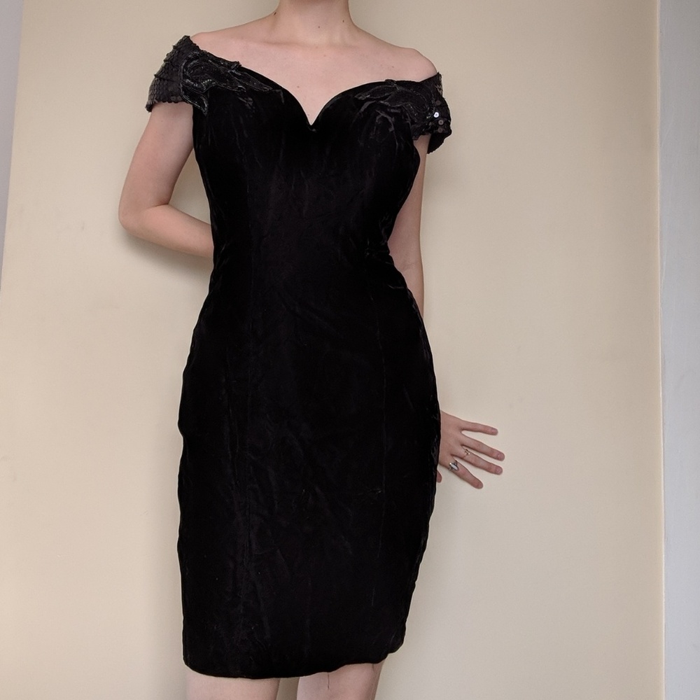 Vintage 80s Samir cocktail dress